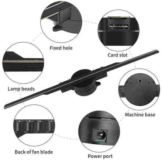 HoloMotion Customizable Fan ™