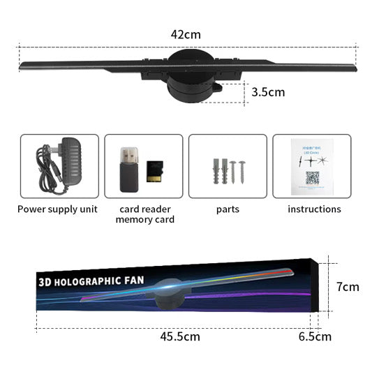 HoloMotion Customizable Fan ™